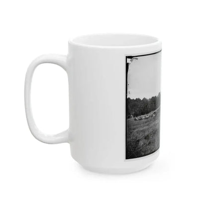 Culpeper, Va. Battery A, 4th U.S. Artillery, Robertson's Brigade (U.S. Civil War) White Coffee Mug - Go Mug Yourself