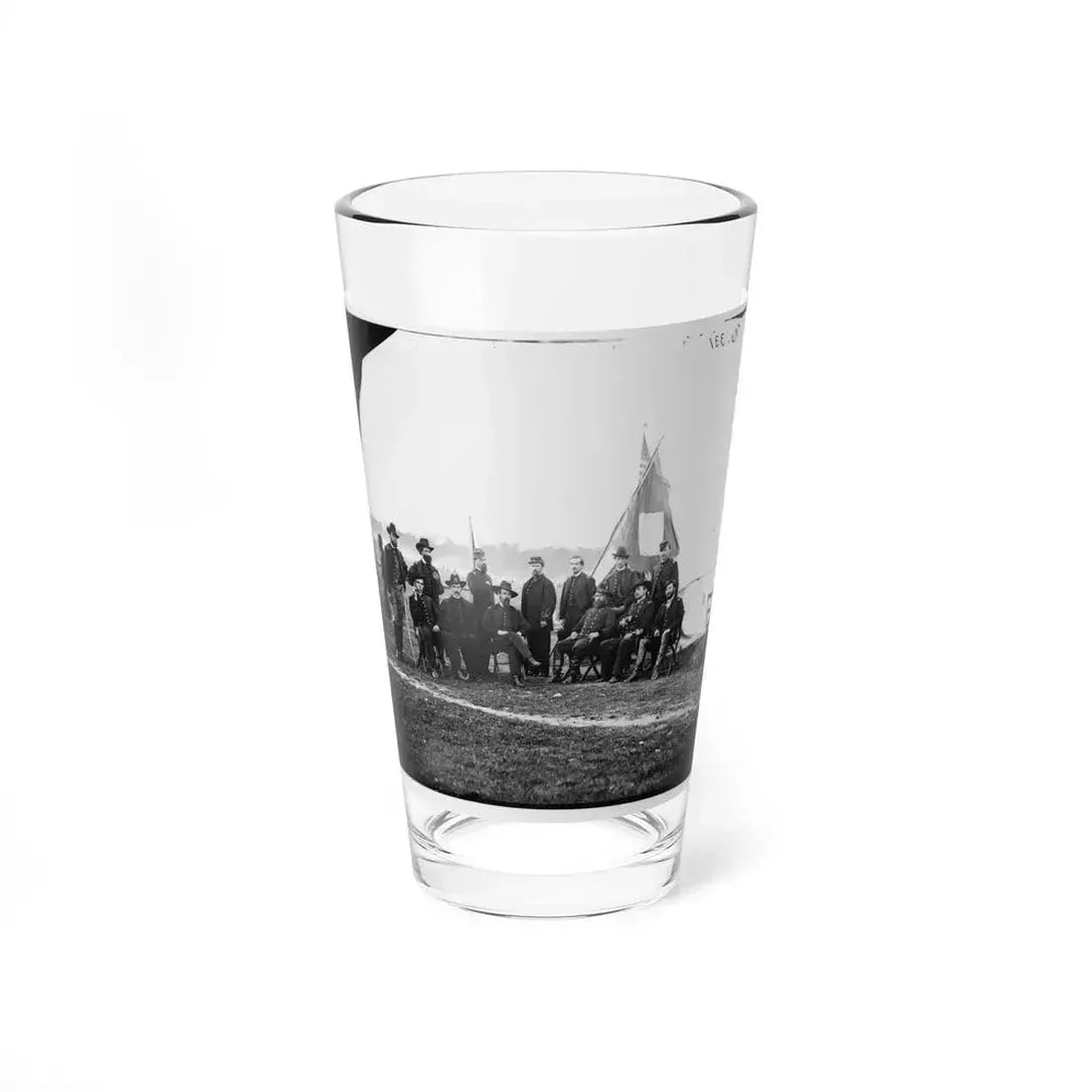 Culpeper, Va. Brig. Gen. Henry Prince Of The 2d Division, 3d Corps, And Staff (U.S. Civil War) Pint Glass 16oz 16oz - Go Mug Yourself