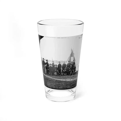 Culpeper, Va. Brig. Gen. Henry Prince Of The 2d Division, 3d Corps, And Staff (U.S. Civil War) Pint Glass 16oz 16oz - Go Mug Yourself
