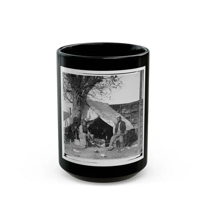 Culpeper, Va.  Contrabands (U.S. Civil War) Black Coffee Mug 15oz - Go Mug Yourself