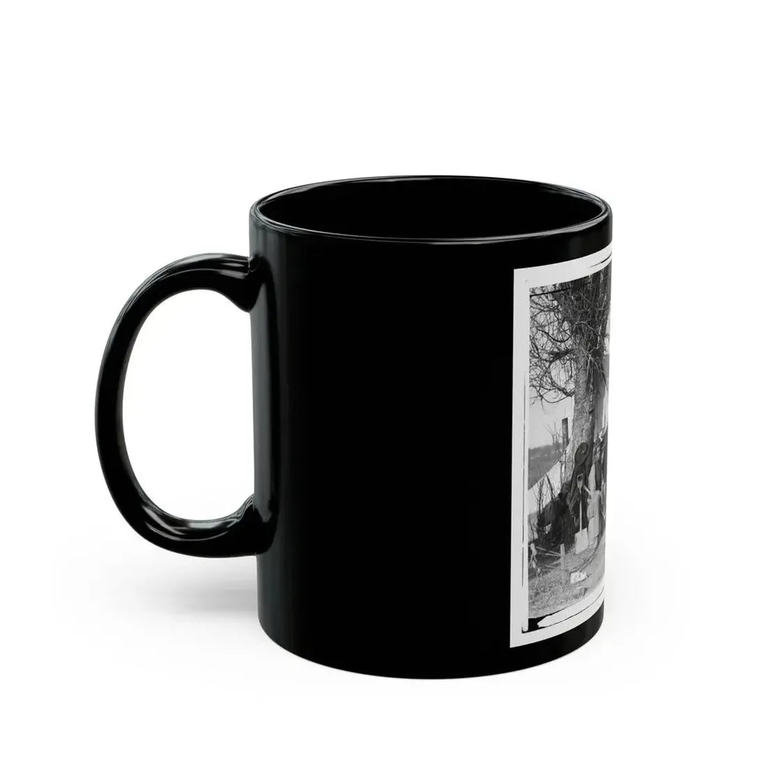 Culpeper, Va.  Contrabands (U.S. Civil War) Black Coffee Mug - Go Mug Yourself