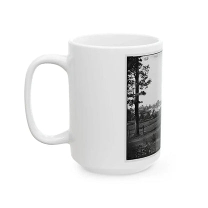 Culpeper, Va. Encampment On The Edge Of Town (U.S. Civil War) White Coffee Mug - Go Mug Yourself