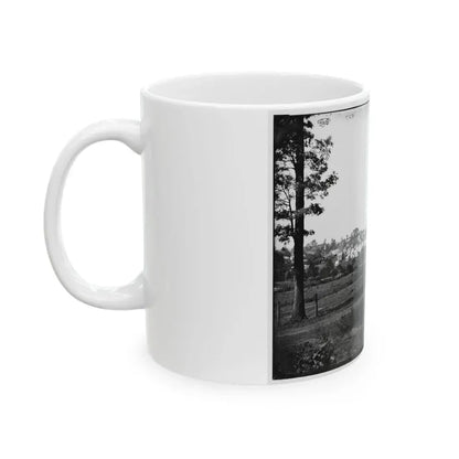 Culpeper, Va. Encampment On The Edge Of Town (U.S. Civil War) White Coffee Mug - Go Mug Yourself