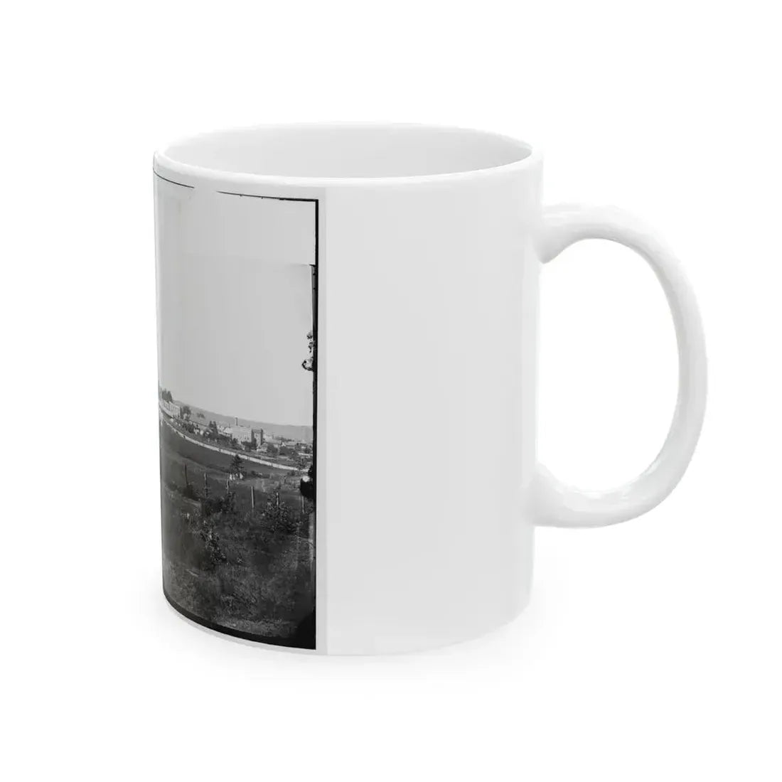 Culpeper, Va. Encampment On The Edge Of Town (U.S. Civil War) White Coffee Mug - Go Mug Yourself