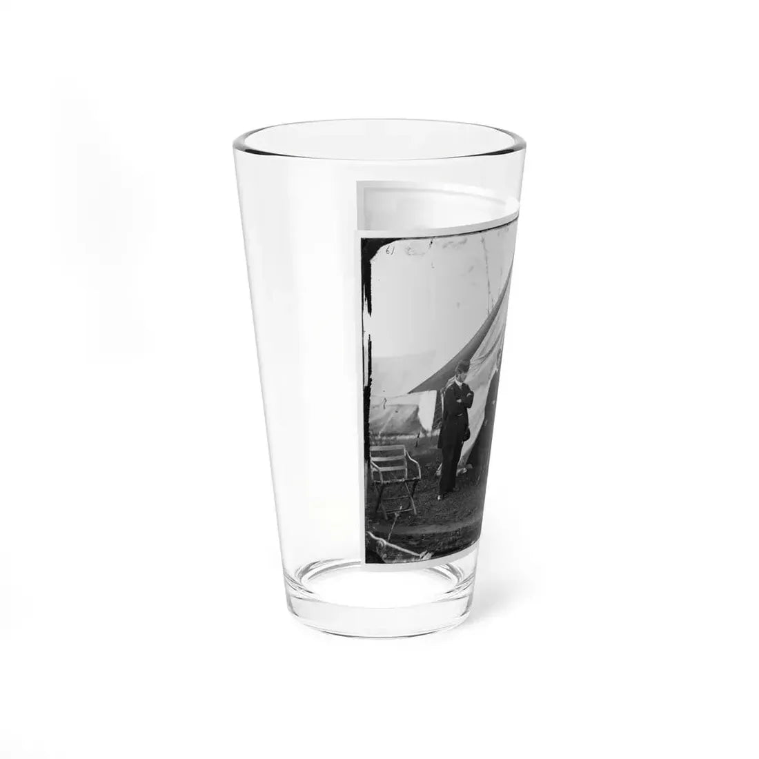 Culpeper, Va. Gen. Andrew A. Humphreys And Staff (U.S. Civil War) Pint Glass 16oz - Go Mug Yourself