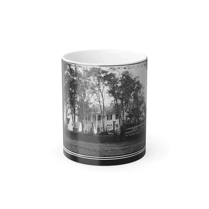 Culpeper, Va. Gen. George G. Meade's Headquarters, Wallack's House (U.S. Civil War) Color Changing Coffee Mug 11oz Default Title 11oz - Go Mug Yourself