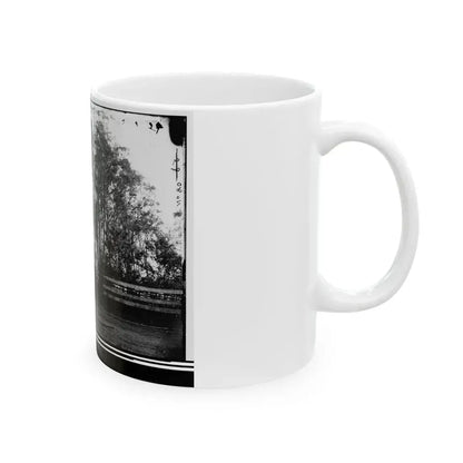 Culpeper, Va. Gen. George G. Meade's Headquarters, Wallack's House (U.S. Civil War) White Coffee Mug - Go Mug Yourself