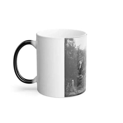Culpeper, Va. Gen Robert O. Tyler and Staff of the Artillery Reserve; Another View (U.S. Civil War) Color Changing Coffee Mug 11oz - Go Mug Yourself