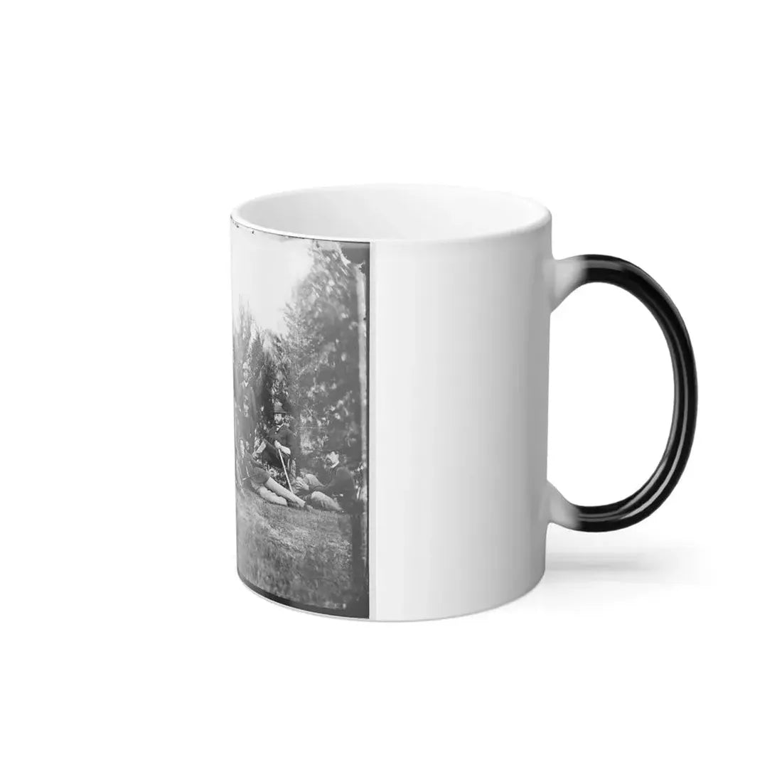 Culpeper, Va. Gen Robert O. Tyler and Staff of the Artillery Reserve; Another View (U.S. Civil War) Color Changing Coffee Mug 11oz - Go Mug Yourself