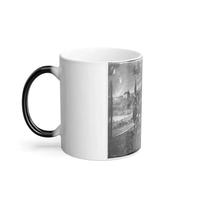 Culpeper, Va. Gen Robert O. Tyler and Staff of the Artillery Reserve (U.S. Civil War) Color Changing Coffee Mug 11oz - Go Mug Yourself