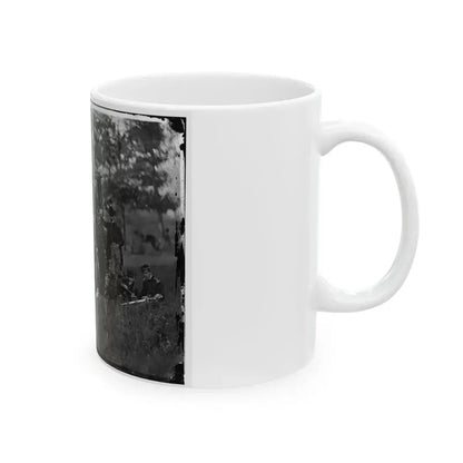 Culpeper, Va. Gen Robert O. Tyler And Staff Of The Artillery Reserve (U.S. Civil War) White Coffee Mug - Go Mug Yourself