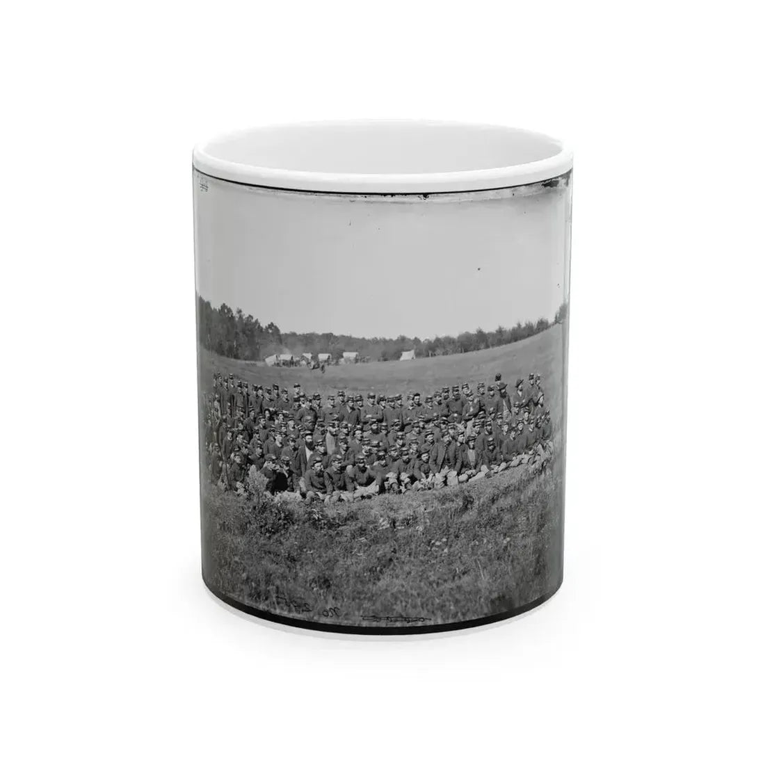 Culpeper, Va. Men Of Battery M (Benson's), 2d U.S. Artillery (U.S. Civil War) White Coffee Mug 11oz - Go Mug Yourself