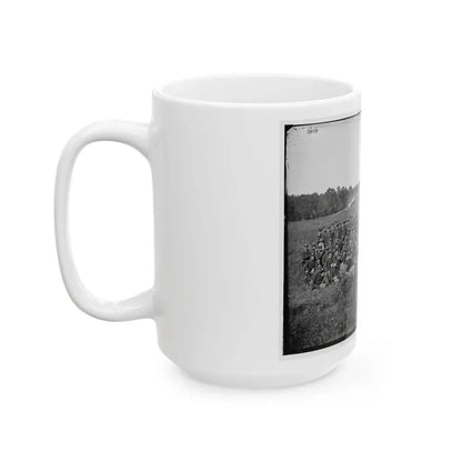Culpeper, Va. Men Of Battery M (Benson's), 2d U.S. Artillery (U.S. Civil War) White Coffee Mug - Go Mug Yourself