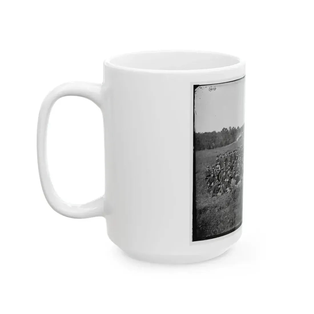 Culpeper, Va. Men Of Battery M (Benson's), 2d U.S. Artillery (U.S. Civil War) White Coffee Mug - Go Mug Yourself