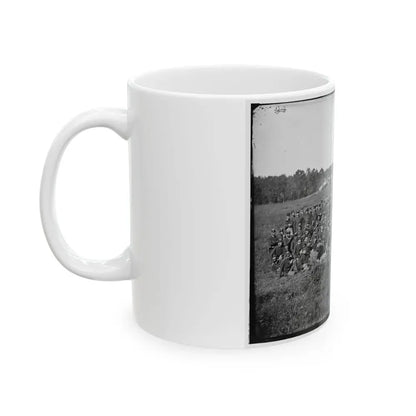 Culpeper, Va. Men Of Battery M (Benson's), 2d U.S. Artillery (U.S. Civil War) White Coffee Mug - Go Mug Yourself