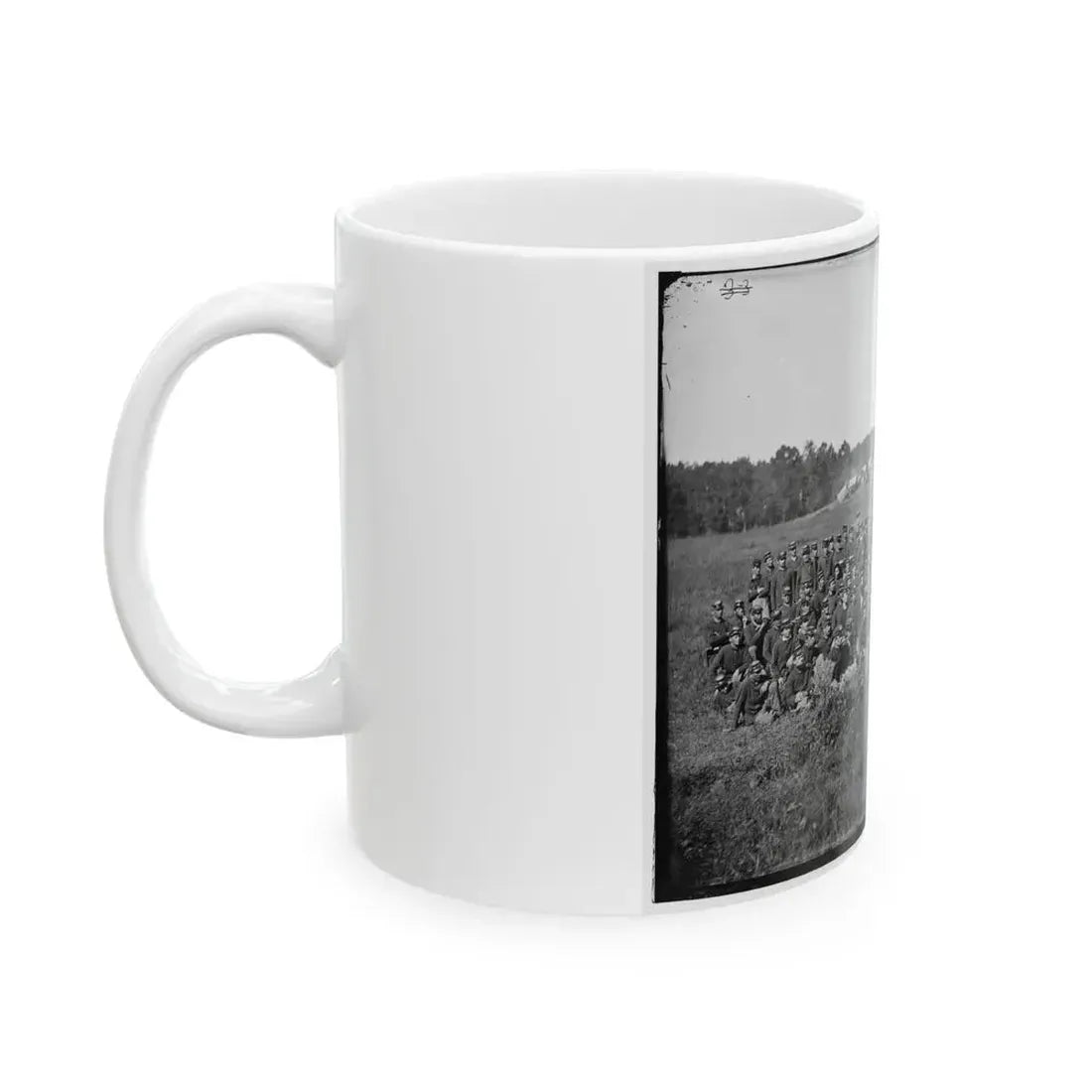 Culpeper, Va. Men Of Battery M (Benson's), 2d U.S. Artillery (U.S. Civil War) White Coffee Mug - Go Mug Yourself