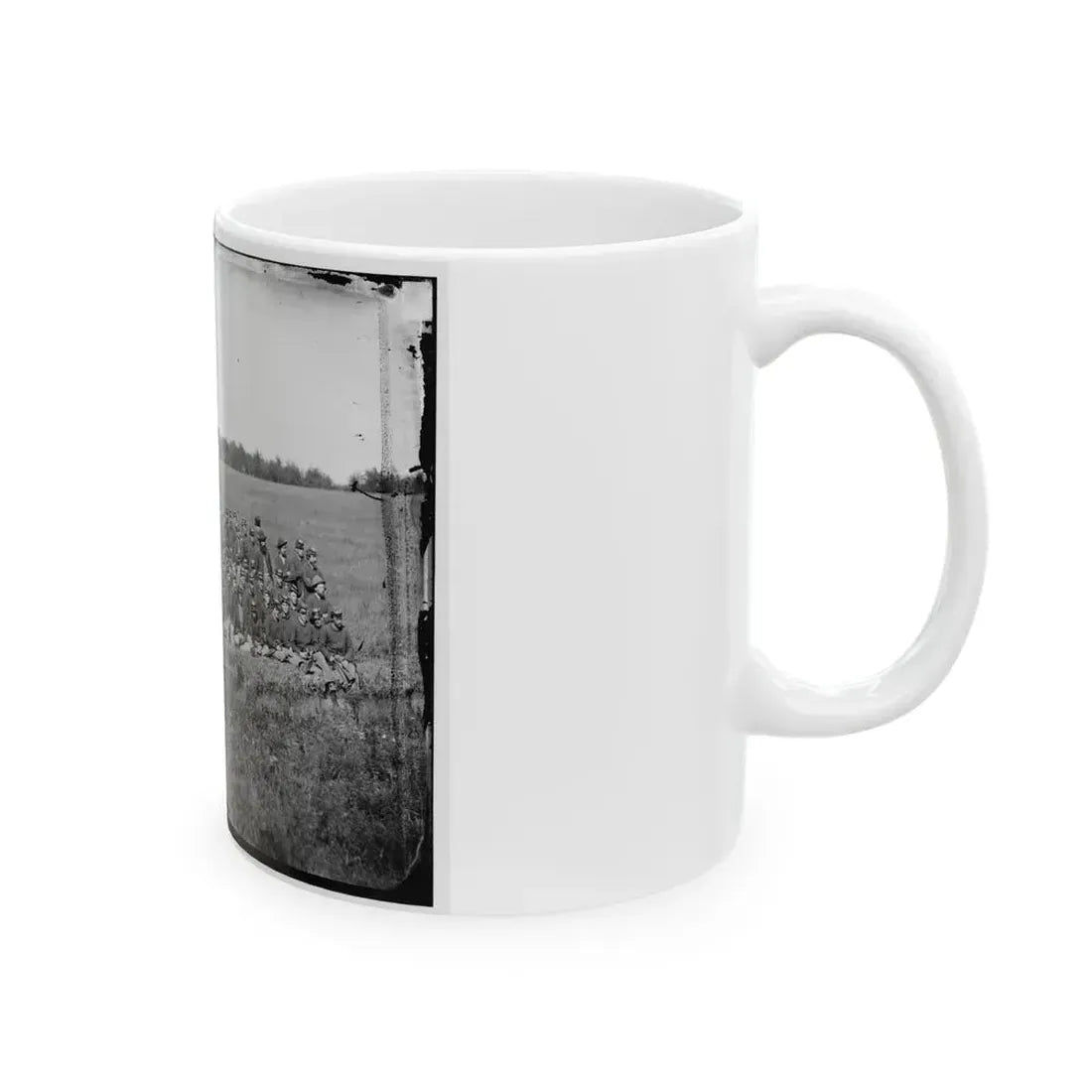 Culpeper, Va. Men Of Battery M (Benson's), 2d U.S. Artillery (U.S. Civil War) White Coffee Mug - Go Mug Yourself