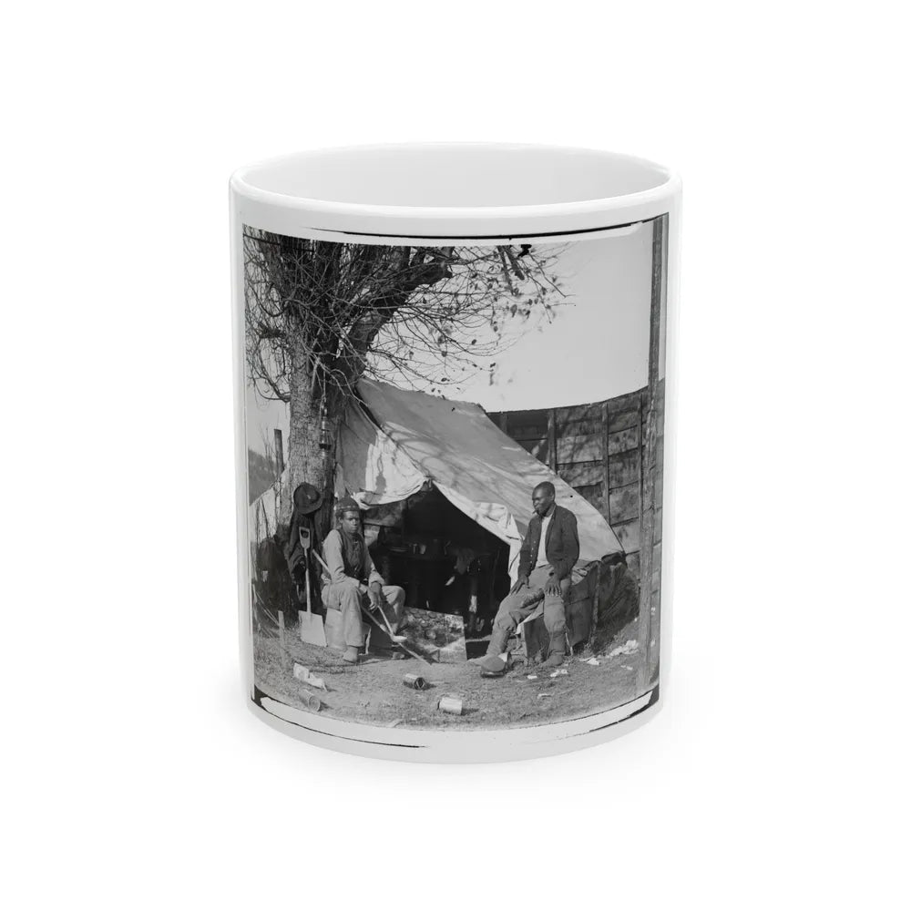 Culpeper, Va. Contrabands (U.S. Civil War) White Coffee Mug-11oz-Go Mug Yourself