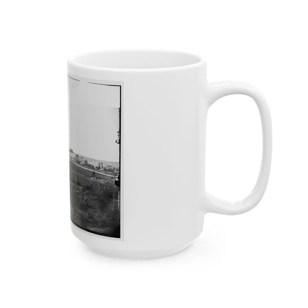 Culpeper, Va. Encampment On The Edge Of Town (U.S. Civil War) White Coffee Mug-Go Mug Yourself