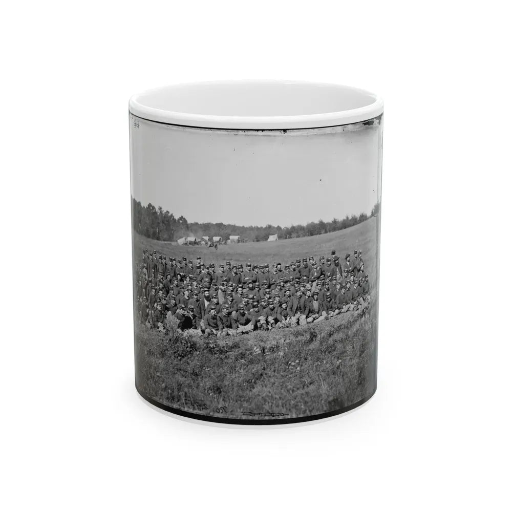 Culpeper, Va. Men Of Battery M (Benson's), 2d U.S. Artillery (U.S. Civil War) White Coffee Mug-11oz-Go Mug Yourself