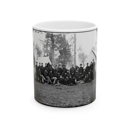 Culpeper, Va. Officers Of The 80th New York Infantry, Provost Guard (U.S. Civil War) White Coffee Mug-11oz-Go Mug Yourself