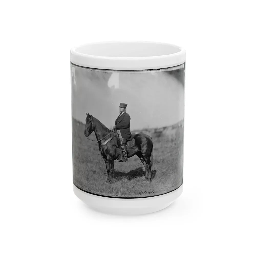 Culpeper (Vicinity), Virginia. M.J. Furey, Quartermaster Department (U.S. Civil War) White Coffee Mug-15oz-Go Mug Yourself