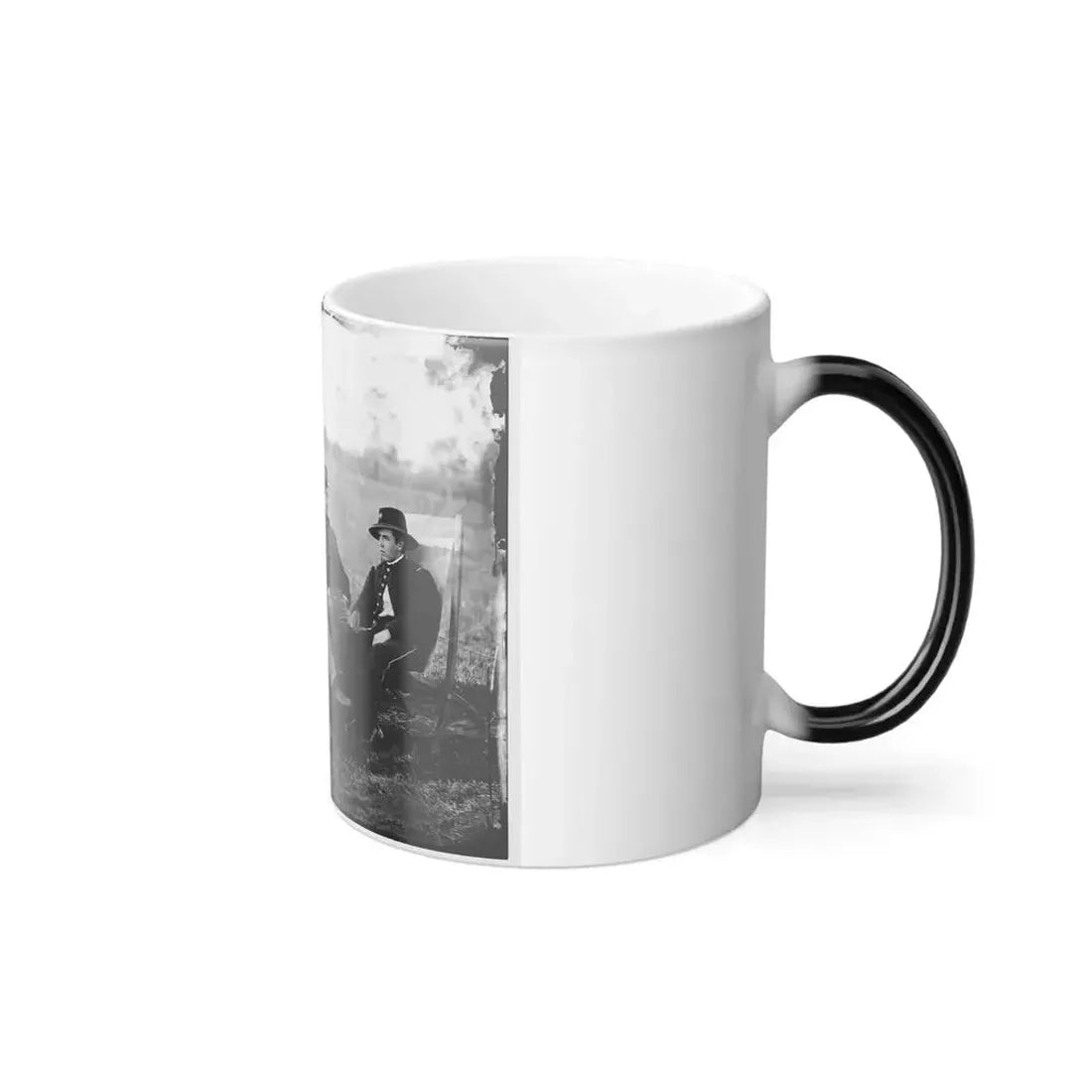 Culpeper, Virginia. Group of Officers, Headquarters, Army of the Potomac(2) (U.S. Civil War) Color Changing Coffee Mug 11oz - Go Mug Yourself