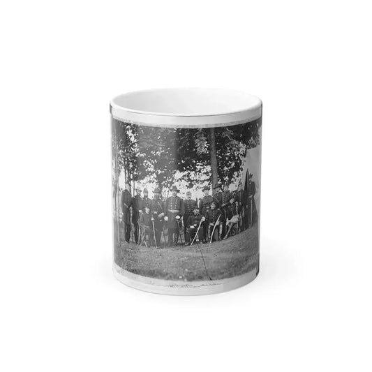Culpeper, Virginia. William H. French and Staff (U.S. Civil War) Color Changing Coffee Mug 11oz Default Title 11oz - Go Mug Yourself