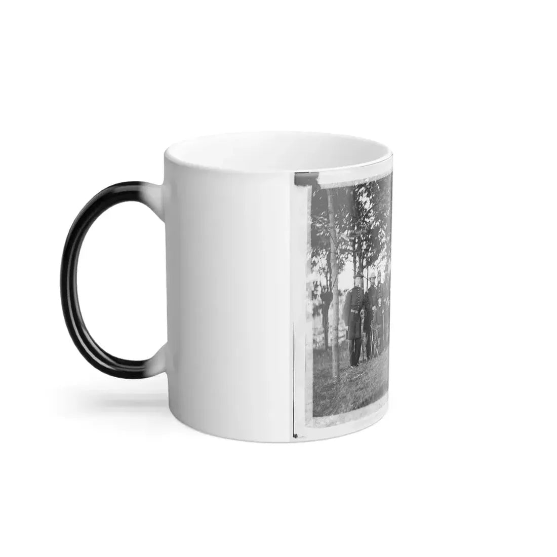 Culpeper, Virginia. William H. French and Staff (U.S. Civil War) Color Changing Coffee Mug 11oz - Go Mug Yourself