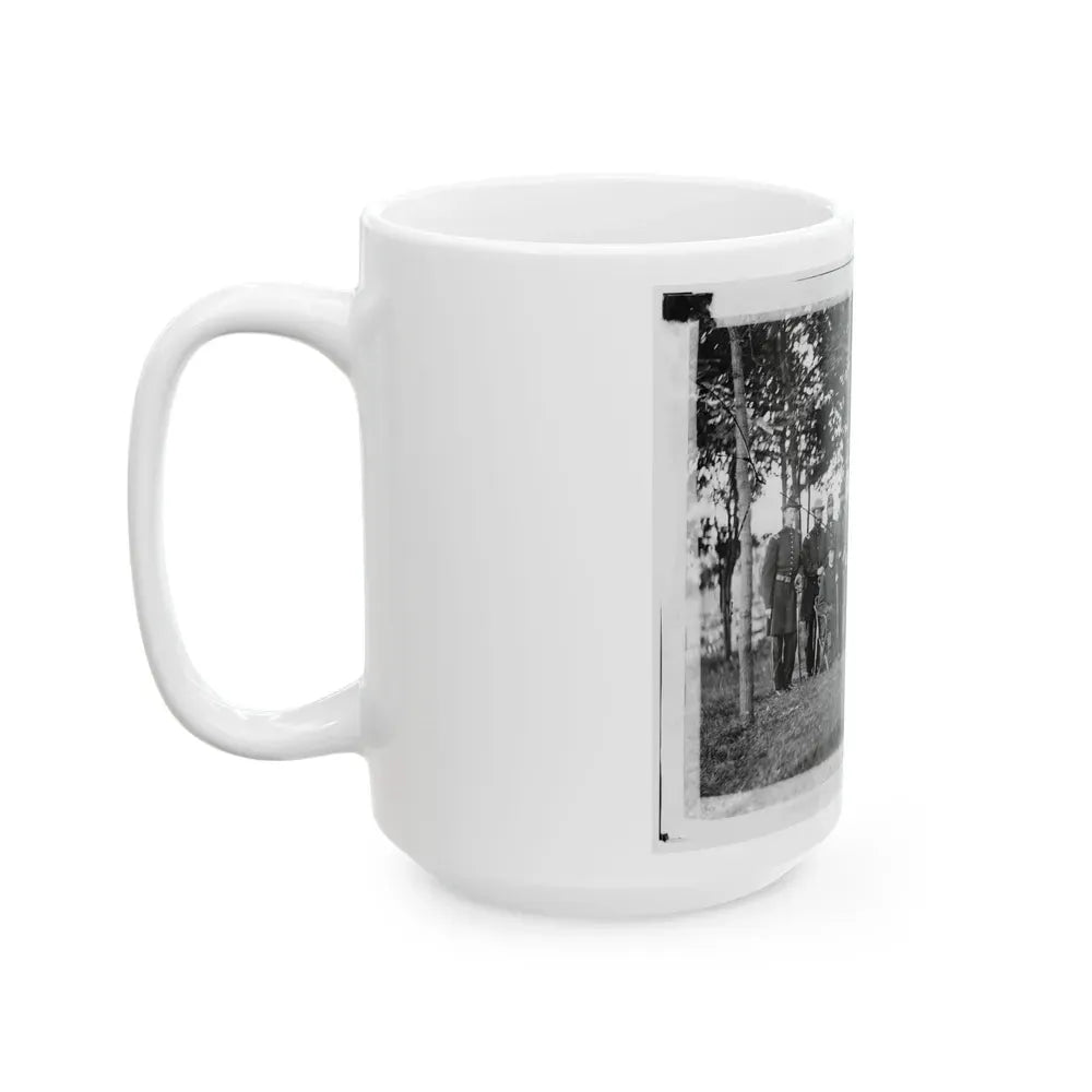 Culpeper, Virginia. William H. French And Staff (U.S. Civil War) White Coffee Mug - Go Mug Yourself