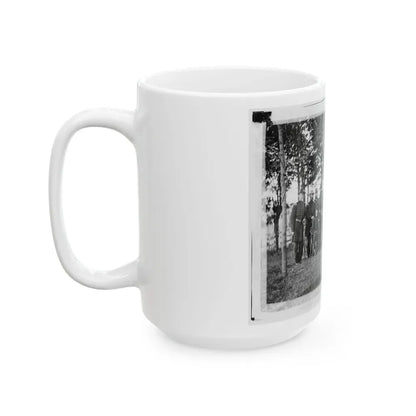 Culpeper, Virginia. William H. French And Staff (U.S. Civil War) White Coffee Mug - Go Mug Yourself