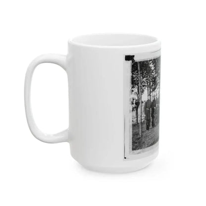 Culpeper, Virginia. William H. French And Staff (U.S. Civil War) White Coffee Mug - Go Mug Yourself