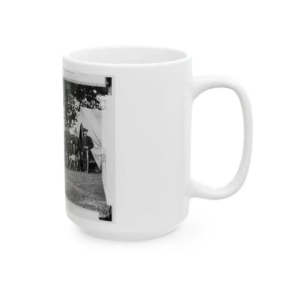 Culpeper, Virginia. William H. French And Staff (U.S. Civil War) White Coffee Mug - Go Mug Yourself