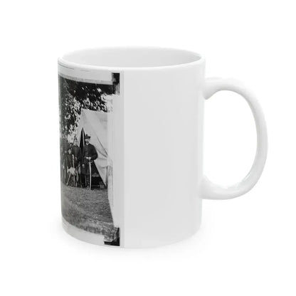 Culpeper, Virginia. William H. French And Staff (U.S. Civil War) White Coffee Mug - Go Mug Yourself