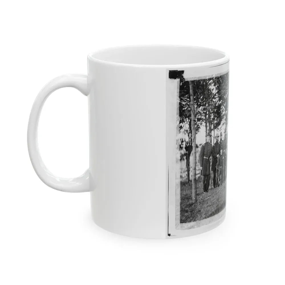 Culpeper, Virginia. William H. French And Staff (U.S. Civil War) White Coffee Mug - Go Mug Yourself