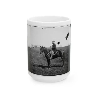 Culpeper, Virginia. William Wilson, Scout, Headquarters, Army Of The Potomac (U.S. Civil War) White Coffee Mug 15oz - Go Mug Yourself