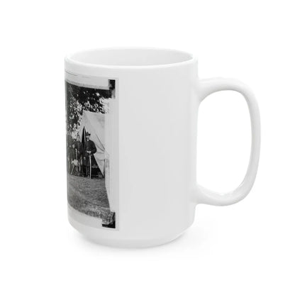 Culpeper, Virginia. William H. French And Staff (U.S. Civil War) White Coffee Mug-Go Mug Yourself