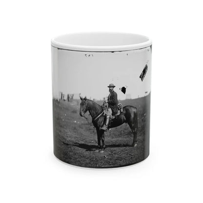 Culpeper, Virginia. William Wilson, Scout, Headquarters, Army Of The Potomac (U.S. Civil War) White Coffee Mug-11oz-Go Mug Yourself