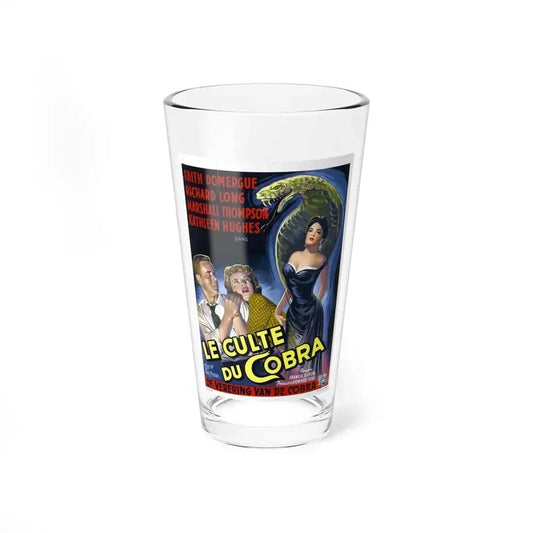 CULT OF THE COBRA (BELGIAN) 1955 Movie Poster - Pint Glass 16oz 16oz - Go Mug Yourself