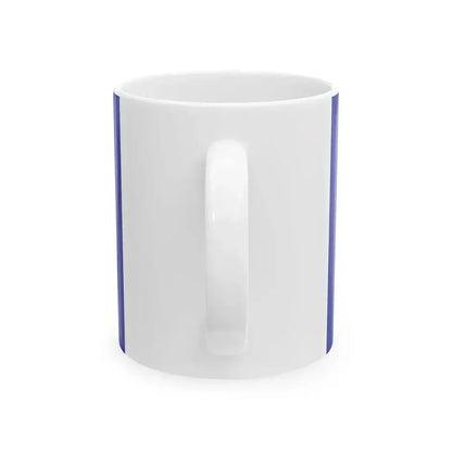 Cultural flag of Ile-de-France (France) White Coffee Mug - Go Mug Yourself