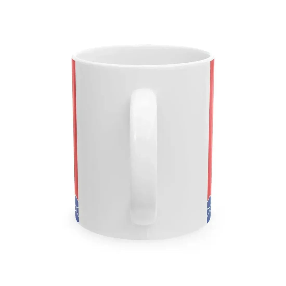 Cultural flag of Lot (France) White Coffee Mug - Go Mug Yourself