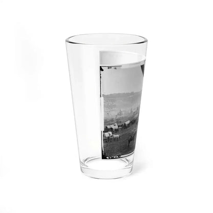 Cumberland Landing, Va. Federal Encampment; Another View (U.S. Civil War) Pint Glass 16oz - Go Mug Yourself