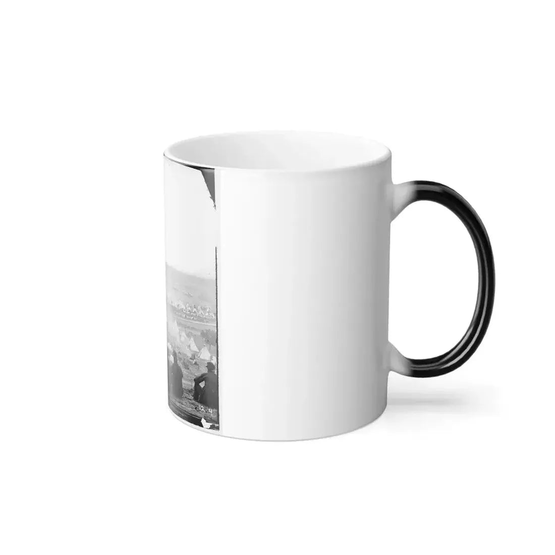 Cumberland Landing, Va. Federal Encampment on Pamunkey River, Va.; Another View (U.S. Civil War) Color Changing Coffee Mug 11oz - Go Mug Yourself