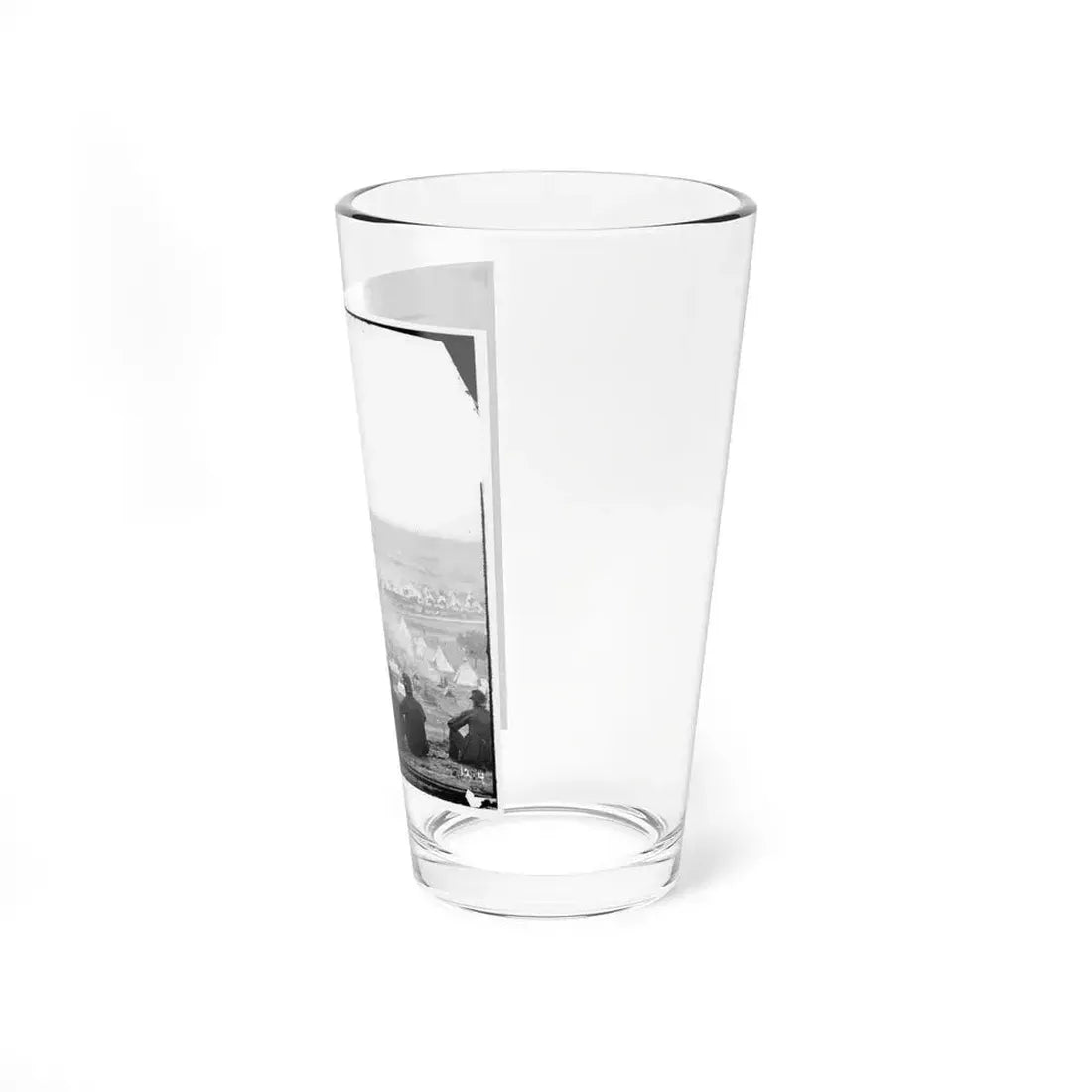 Cumberland Landing, Va. Federal Encampment On Pamunkey River, Va.; Another View (U.S. Civil War) Pint Glass 16oz - Go Mug Yourself