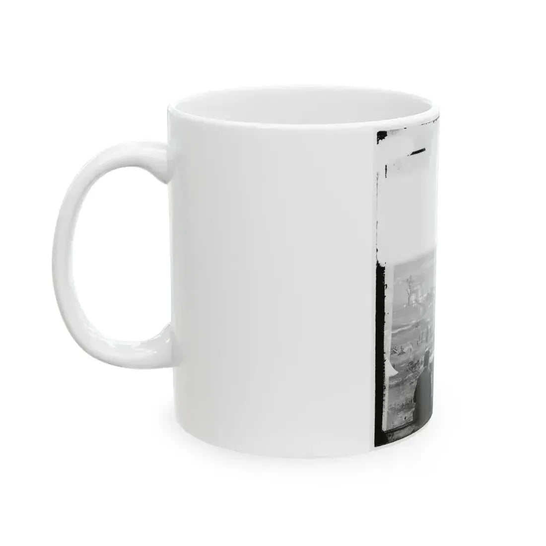 Cumberland Landing, Va. Federal Encampment On Pamunkey River, Va.; Another View (U.S. Civil War) White Coffee Mug - Go Mug Yourself