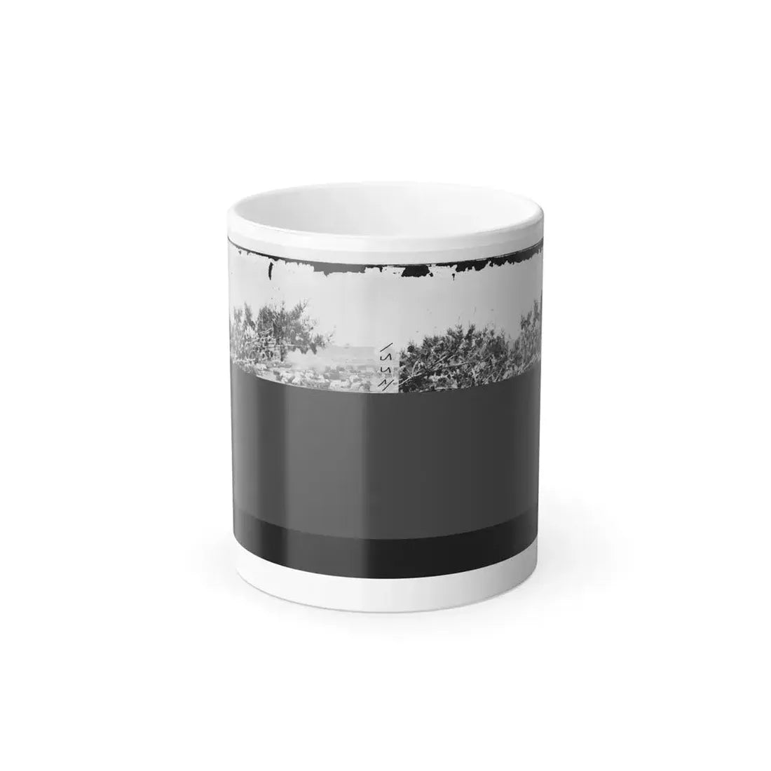 Cumberland Landing, Va. Federal Encampment; View From Tree (U.S. Civil War) Color Changing Coffee Mug 11oz Default Title 11oz - Go Mug Yourself