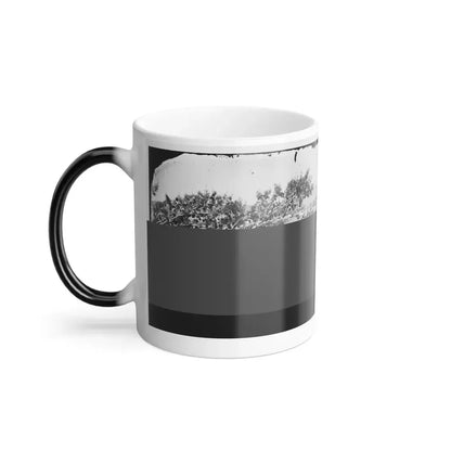 Cumberland Landing, Va. Federal Encampment; View From Tree (U.S. Civil War) Color Changing Coffee Mug 11oz - Go Mug Yourself