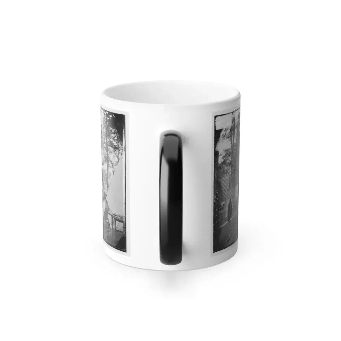 Cumberland Landing, Va. Secret Service Men at Foller's House (U.S. Civil War) Color Changing Coffee Mug 11oz - Go Mug Yourself