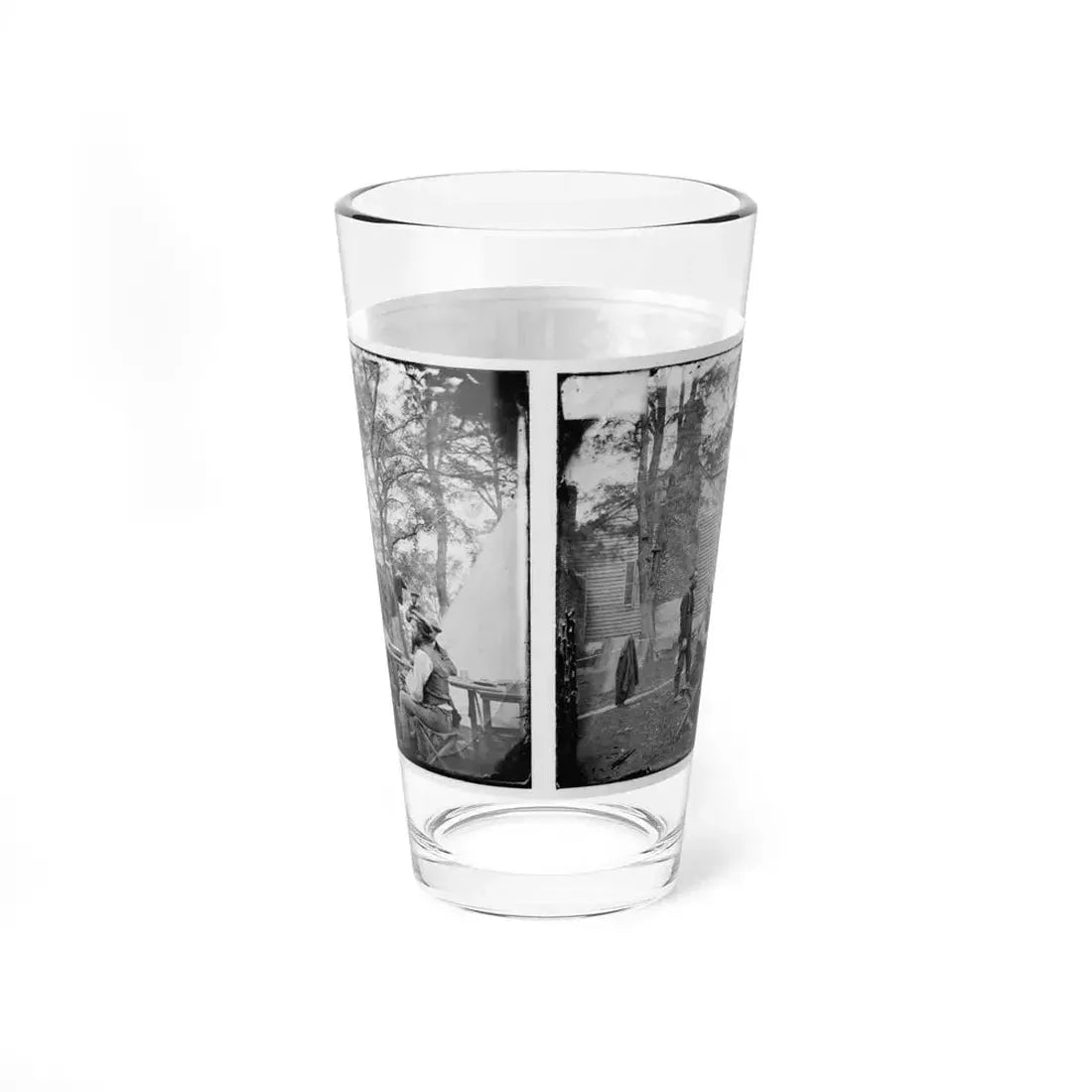 Cumberland Landing, Va. Secret Service Men At Foller's House (U.S. Civil War) Pint Glass 16oz - Go Mug Yourself