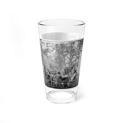 Cumberland Landing, Va. Secret Service Men At Foller's House (U.S. Civil War) Pint Glass 16oz - Go Mug Yourself